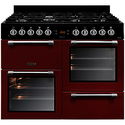 Leisure CK100F232 Cookmaster Dual Fuel Range Cooker Red